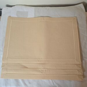 Set of Beige Placemats